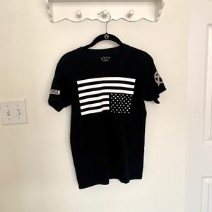 Black A$AP Short Sleeve T-shirt